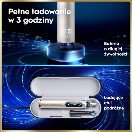 Oral-B iO10 Ultimate Duo Edition zestaw szczoteczek do zębów i wymiennych końcówek