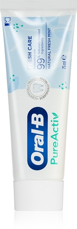 Oral B Pure Activ Freshness Care bieliaca zubná pasta pre svieži dych