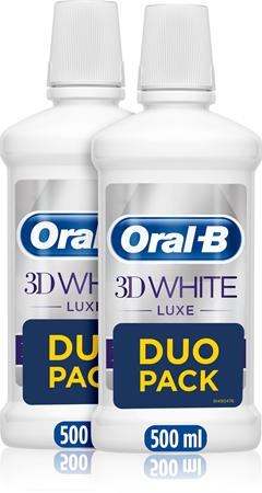 Oral B 3D White Luxe collutorio 2 pz