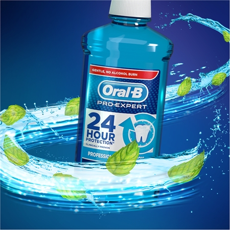 Oral B Pro-Expert Professional Protection ustna voda za občutljive zobe in dlesni