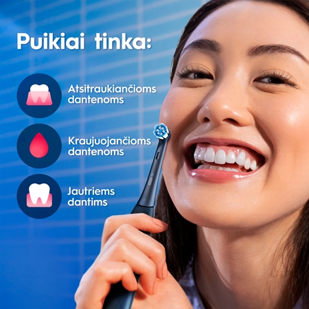 Oral-B iO3 elektrinis dantų šepetėlis