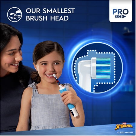 Oral B PRO Kids 3+ Spiderman II Brosse à Dents électrique | Notino.fr