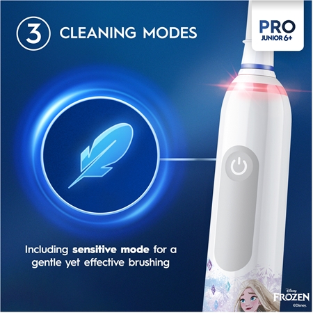 Oral B PRO Junior 6+ електрическа четка за зъби за деца
