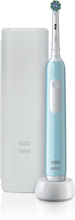 Oral B Pro Series 1 Blue brosse à dents électrique avec étui