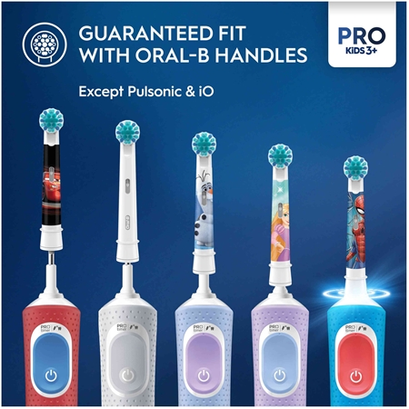 Oral B PRO Kids 3+ recambio para cepillo de dientes para niños