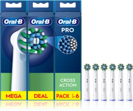 Oral B PRO Cross Action Vervangende Opzetstuk voor Tandenborstel