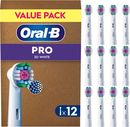 Oral-B PRO 3D White toothbrush replacement heads