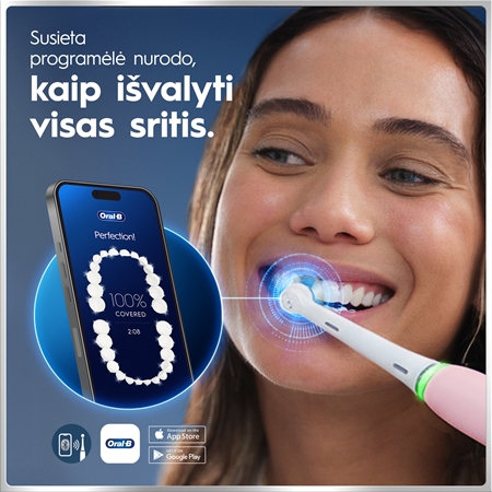 Oral-B iO 6 elektrinis dantų šepetėlis