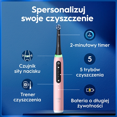 Oral-B iO 5 elektryczna szczoteczka do zębów