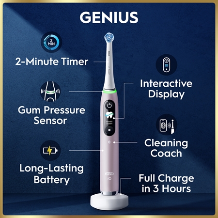Oral-B iO 9 electric toothbrush with charging case