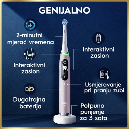 Oral-B iO 9 električna četkica za zube s etuijem za punjenje