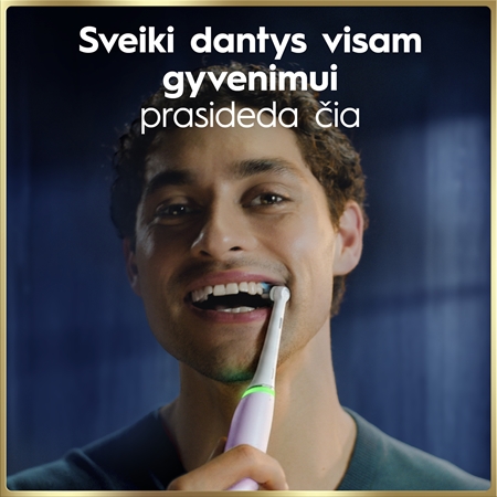 Oral-B iO 9 elektrinis dantų šepetėlis su įkrovimo dėklu