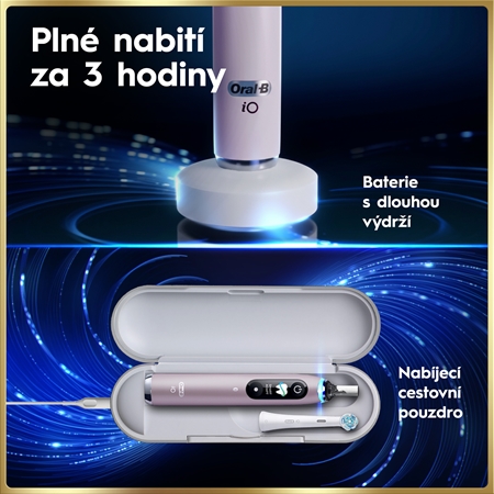 Oral-B iO 9 elektrický zubní kartáček s nabíjecím pouzdrem
