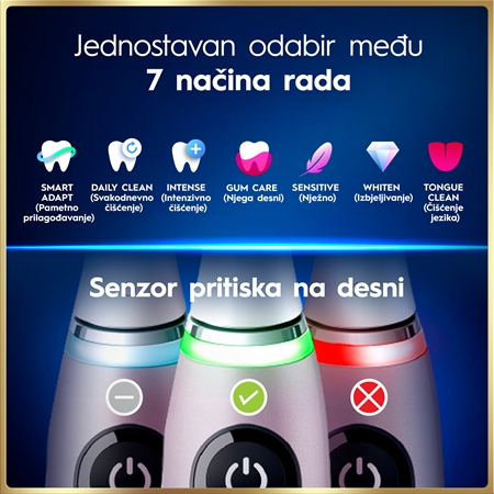 Oral-B iO 9 električna četkica za zube s etuijem za punjenje