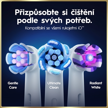 Oral-B iO 9 elektrický zubní kartáček s nabíjecím pouzdrem