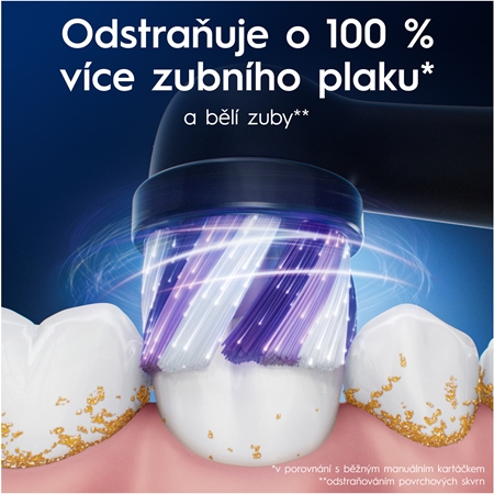 Oral B iO Radiant White náhradní hlavice pro zubní kartáček s bělicími vlákny