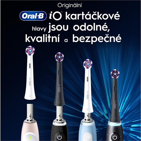Oral B iO Radiant White náhradní hlavice pro zubní kartáček s bělicími vlákny