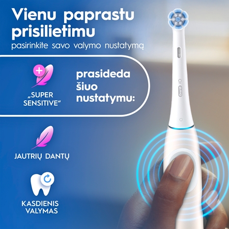 Oral-B iO2 elektrinis dantų šepetėlis