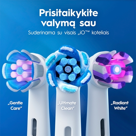 Oral-B iO2 elektrinis dantų šepetėlis