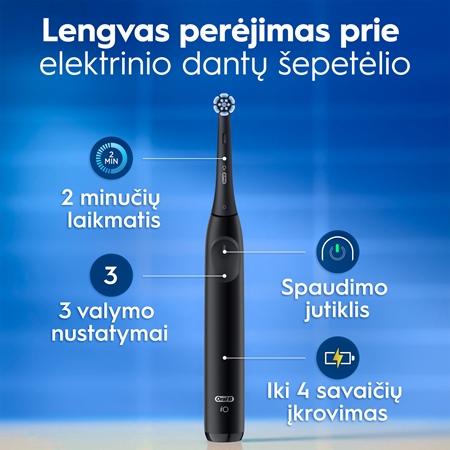 Oral-B iO2 elektrinis dantų šepetėlis