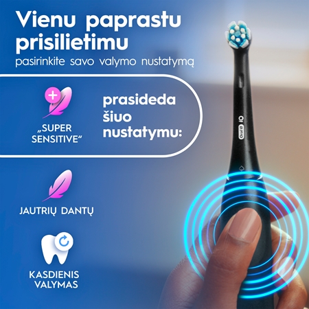 Oral-B iO2 elektrinis dantų šepetėlis