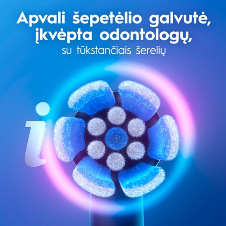 Oral-B iO2 elektrinis dantų šepetėlis