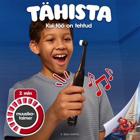 Oral-B iO Kids Marvel Spiderman Elektrihambahari lastele