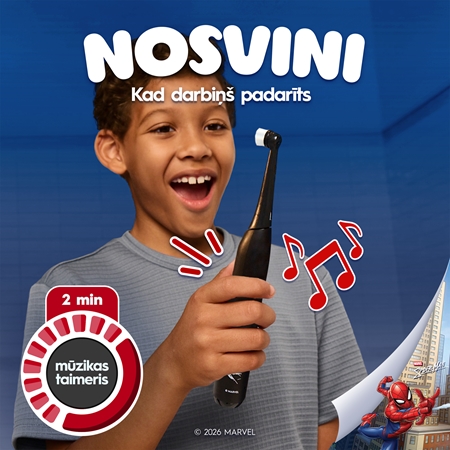 Oral-B iO Kids Marvel Spiderman Elektriskā zobu suka bērniem