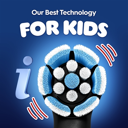 Oral-B iO Kids Marvel Spiderman Electric Toothbrush for children