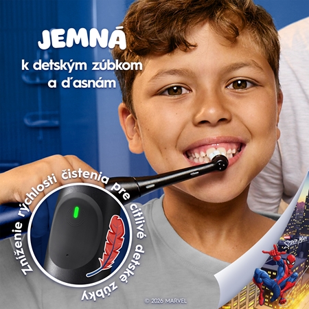 Oral-B iO Kids Marvel Spiderman elektrická zubná kefka