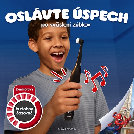 Oral-B iO Kids Marvel Spiderman elektrická zubná kefka