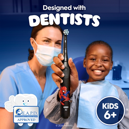 Oral-B iO Kids Marvel Spiderman Electric Toothbrush for children