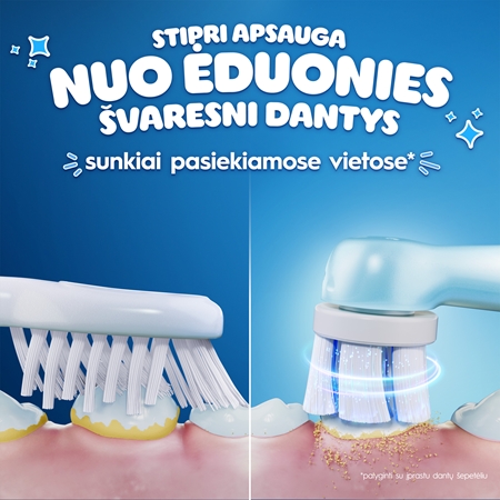 Oral-B iO Kids Disney Stitch elektrinis dantų šepetėlis vaikams