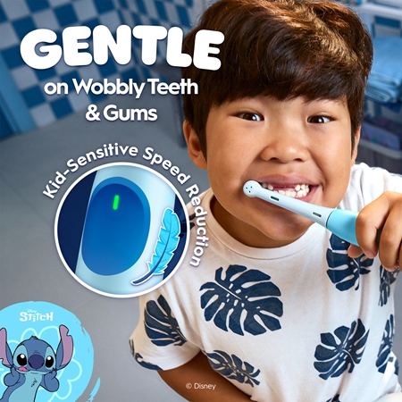 Oral-B iO Kids Disney Stitch Electric Toothbrush for children