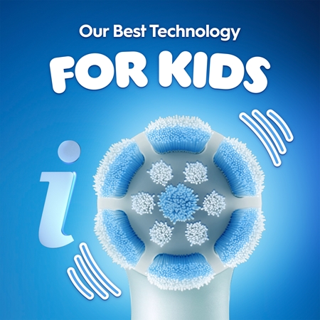 Oral-B iO Kids Disney Stitch Electric Toothbrush for children