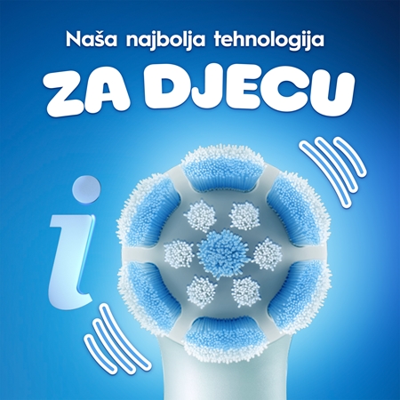 Oral-B iO Kids Disney Stitch električna četkica za zube za djecu