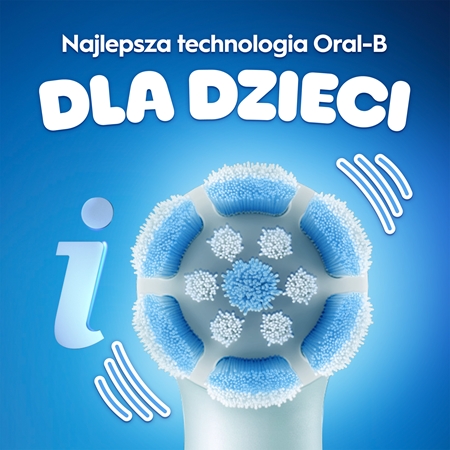 Oral-B iO Kids Disney Stitch elektryczna szczoteczka do zębów dla dzieci