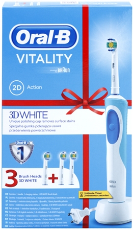 Oral B Vitality 3D White D12.513W elektrický zubní kartáček