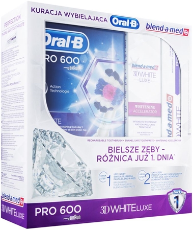 Oral B 3D White Luxe kozmetická sada I.