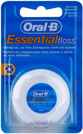 Oral B Essential Floss nevoskovaná dentálna niť