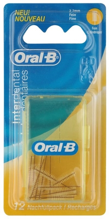 Oral B Interdental Care 12 Stück Interdental-Ersatzbürsten in der Blisterverpackung