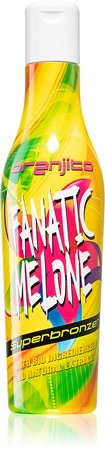 Oranjito Fanatic Melone Superbronzer mleczko opalające do solarium z z biokomponentami i przyspieszaczem opalania