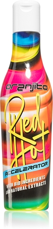 Oranjito Red Hot opalovací mléko do solária s biosložkami a urychlovačem opálení s hřejivým účinkem
