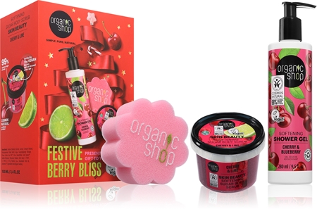 Organic Shop Festive Berry Bliss zestaw upominkowy do ciała