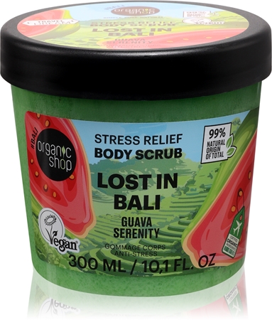 Organic Shop Lost In Bali moisturising body scrub