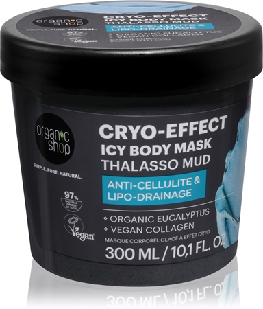 Organic Shop Thalasso Cryo-Effect Ice Body Mask Körpermaske bei Cellulite mit kühlender Wirkung