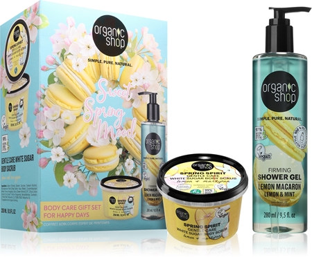 Organic Shop Sweet Spring Mood Body Care Set Gift Set for the body