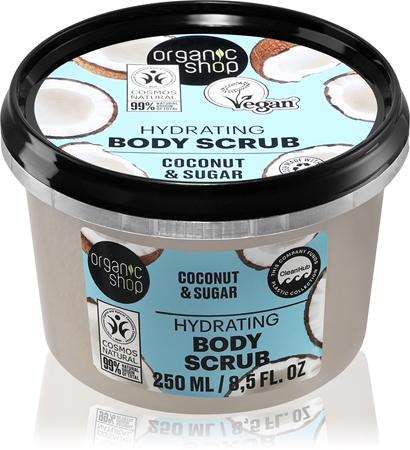 Organic Shop Body Scrub Coconut & Sugar Moisturising Body Scrub