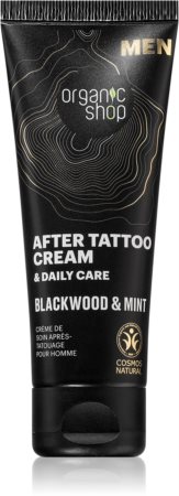 Organic Shop Men Blackwood & Mint crema trattante per tatuaggi