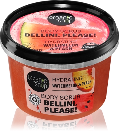 Organic Shop Bellini, please! Moisturising Body Scrub